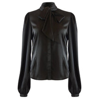 Mari Blouse – Recycled Polyester | Elegant Shine | Fairly Produced in the EU — Ansicht 4