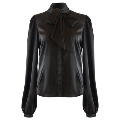 Mari Blouse – Recycled Polyester | Elegant Shine | Fairly Produced in the EU