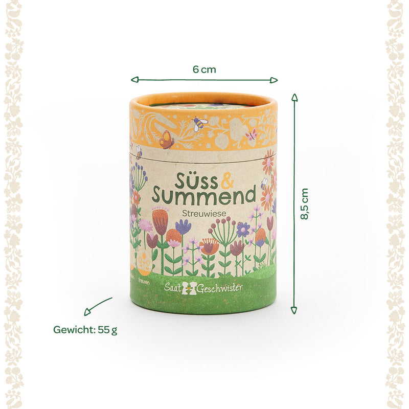 Streuwiese „Süß & Summend“ Wildblumen-Saatgut für Bienen und Insekten — Ansicht 5