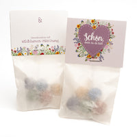 10x5 flower marbles in a bag – Party favor from Die Stadtgärtner — Ansicht 5