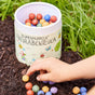 Nature adventure – 100 flower marbles | Seed bombs for kids | Sustainably handcrafted