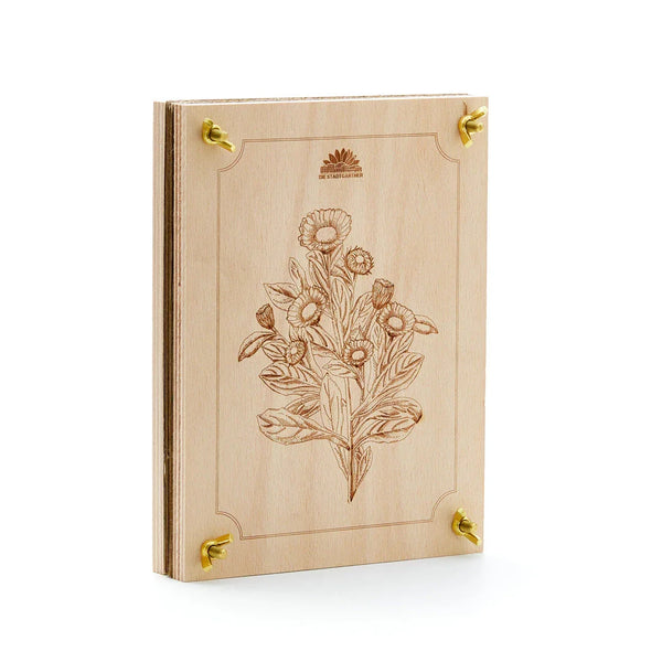Flower Press Beechwood Handmade 190×250 mm