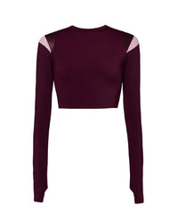 Tahiti Longsleeve Aubergine – UV Protection Surf Top made from ECONYL — Ansicht 4