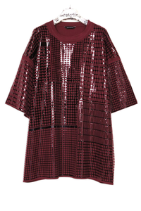 Starstyling Foilover Bigshirt Unisex Glossy Mirror Multipattern — Ansicht 1