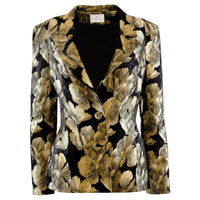 Blazer Brocade Sustainable Fabric Kelly – Elegant | Casual | Office Look — Ansicht 2