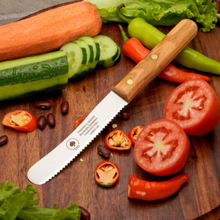 PIKAS Buckelsmesser – Handgeschliffen | Echtholzgriff | Made in Solingen