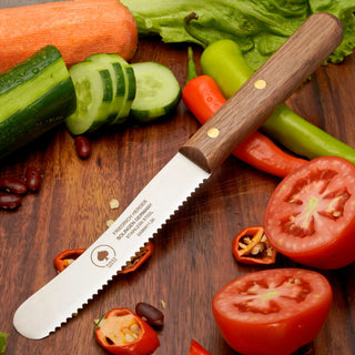 PIKAS Buckelsmesser – Handgeschliffen | Echtholzgriff | Made in Solingen