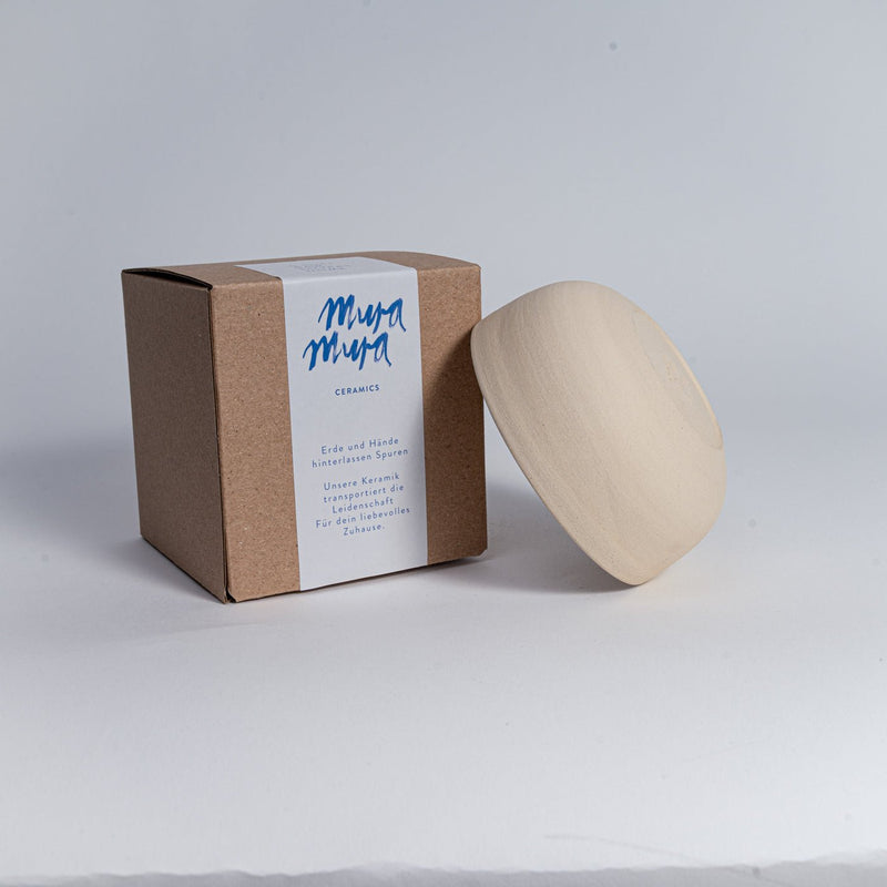 KUMO Cappuccino Cup Beige – Handmade Stoneware — Ansicht 5