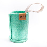 CARRY Sleeve – Handgenähte Trinkflaschenhülle aus Upcycling Filz — Ansicht 5