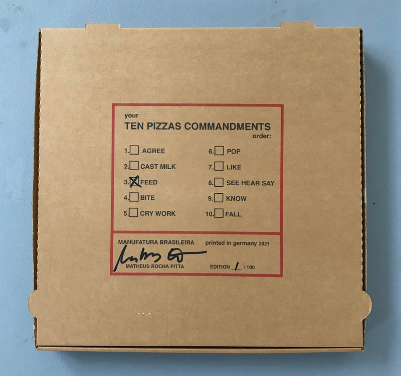 Feed by Matheus Rocha Pitta – Screen print on pizza box — Ansicht 2