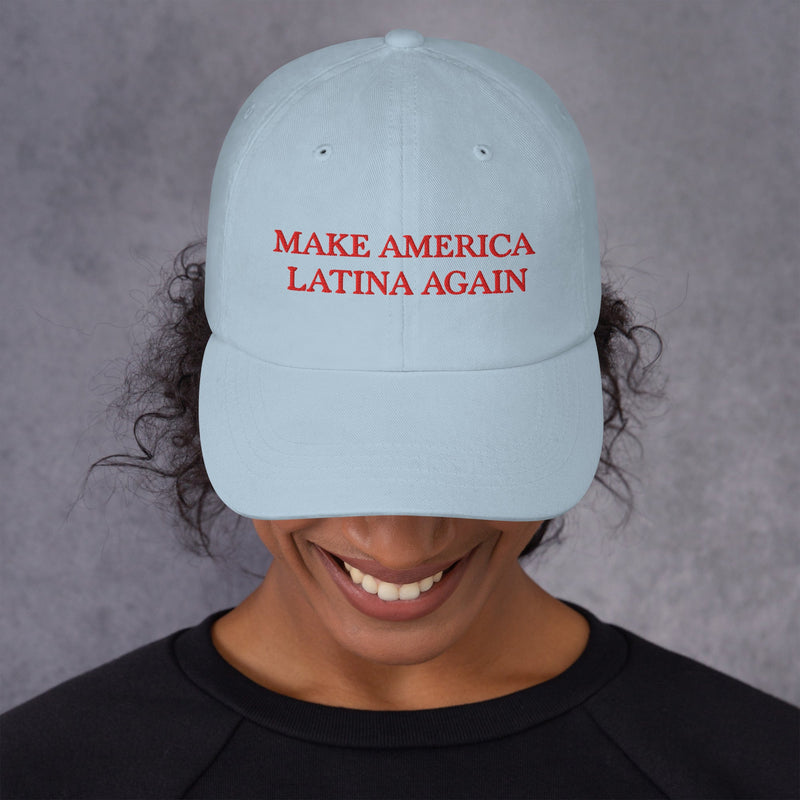 Make America Latina Again Baseball Cap – Chino Cotton Twill — Ansicht 7