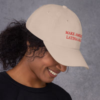 Make America Latina Again Baseball Cap – Chino Cotton Twill — Ansicht 3