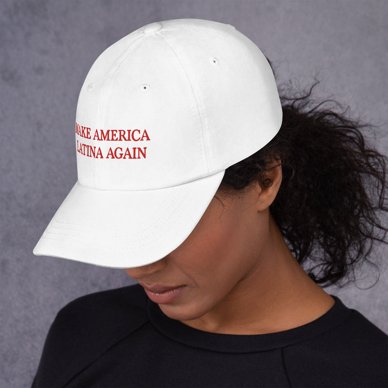Make America Latina Again Baseball Cap – Chino Cotton Twill — Ansicht 11