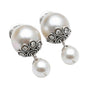 Handcrafted Sterling Silver Mother of Pearl Earrings | Genuine & Classic