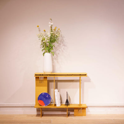 Top Tablar – eleganter Regalabschluss schwebendes Design Massivholz