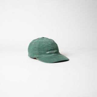 Dog Life Balance Premium Cord Dad Cap - green & cream