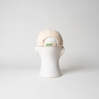 ciao ragazzi Premium Cord Dad Cap - cream & green