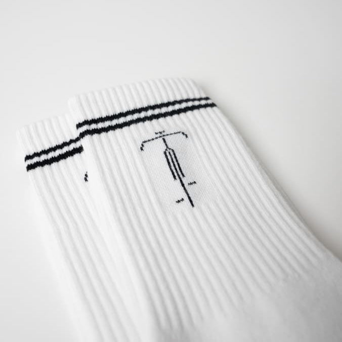 Organic Cotton Bike Socks – Made in EU — Ansicht 3