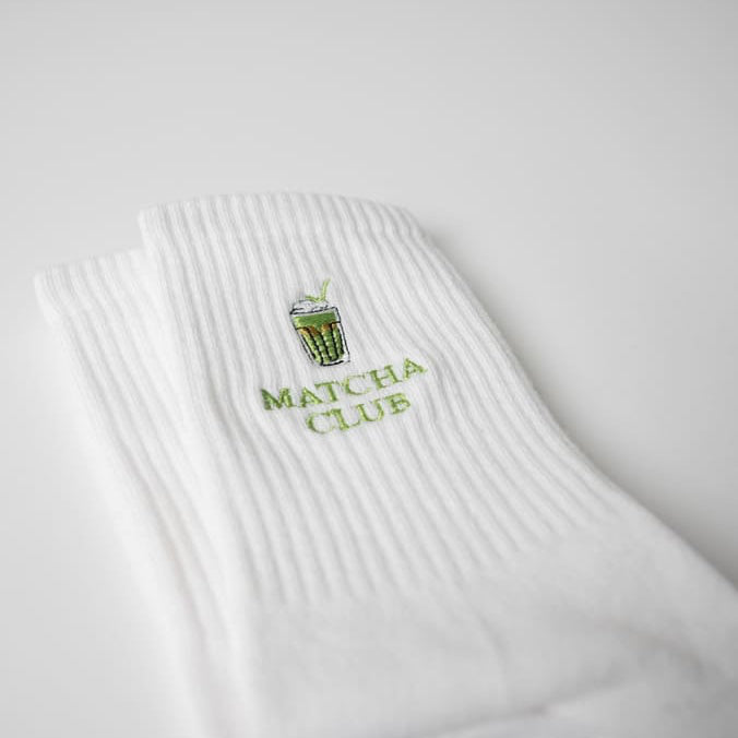 Matcha Club Statement Socks – Organic Cotton, Made in EU — Ansicht 3