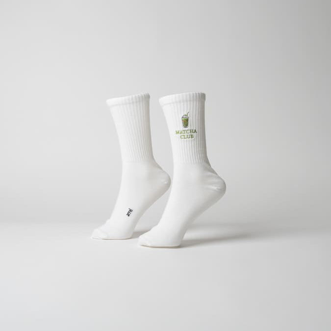 Matcha Club Statement Socks – Organic Cotton, Made in EU — Ansicht 2