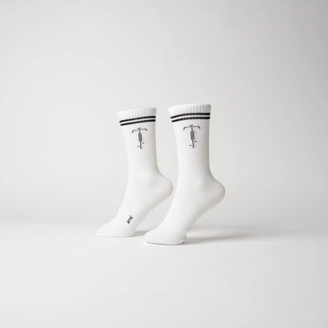 Organic Cotton Bike Socks – Made in EU — Ansicht 2