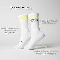 Padelista Social Club – Padel Performance Socks — Ansicht 2