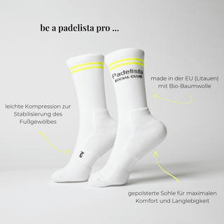 Padelista Social Club - Padel Performance Socken