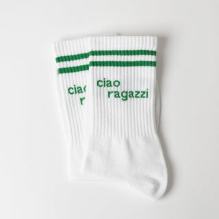 ciao ragazzi Statement Socken