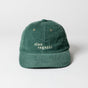 arrel ciao ragazzi Premium Cord Dad Cap green & cream – Organic Cotton