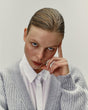 Strick Cardigan aus Organic Cotton – Oversized kurz, fair gefertigt in Italien