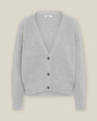 Strick Cardigan aus Organic Cotton – Oversized kurz, fair gefertigt in Italien — Ansicht 6