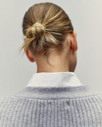 Strick Cardigan aus Organic Cotton – Oversized kurz, fair gefertigt in Italien — Ansicht 5