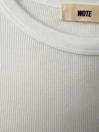 Geripptes T-Shirt – Soft Stretch | Organic Cotton | Made in Portugal