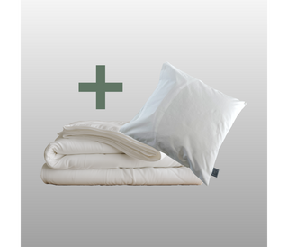 Villa Jade° The organic bed linen Premium Naturestyle white kba cotton (GOTS) Complete sets