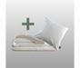 Villa Jade° Bio Bettwäsche Premium – Naturestyle Weiß | 2-teiliges Set | kbA Baumwolle