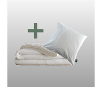 Villa Jade° Organic Bedding Premium Naturestyle 2-piece GOTS certified organic cotton white — Ansicht 1