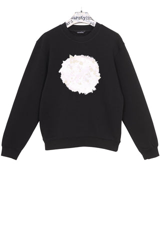 Starstyling Solar Plexus Sweater – Unisex | Rest-Foil Circle | Handmade