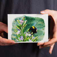 Set of 8 eco-friendly postcards – watercolor insect motifs | Recycled paper | DIN A6 — Ansicht 9