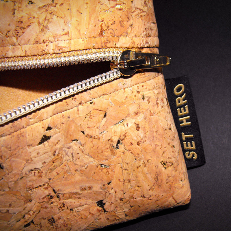 Cork Fabric Pencil Case – Sustainable & Practical — Ansicht 7