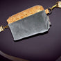 Bum Bag & Shoulder Bag 2-in-1 – Cork Fabric & Velvet
