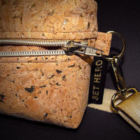 Bum Bag & Shoulder Bag 2-in-1 – Cork Fabric, Adjustable — Ansicht 3