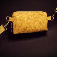 Bum Bag & Shoulder Bag 2-in-1 – Cork Fabric & Velvet — Ansicht 16