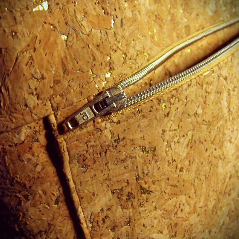 Shopper – Cork Bag Natural & Gold | Sustainable | Versatile — Ansicht 4