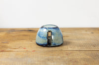 Scent dispenser made from Black Forest clay – Hand-thrown with blue glaze — Ansicht 2