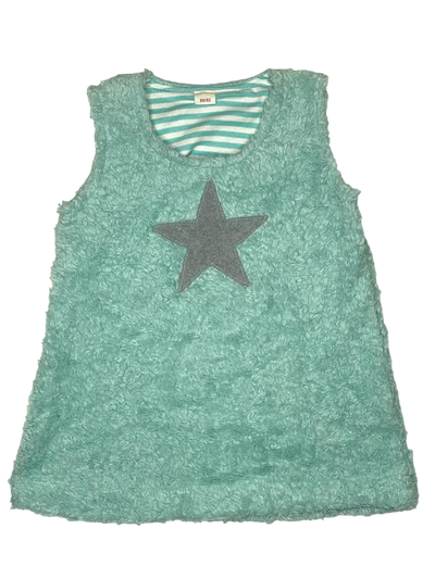 Kids' Star Dress made from Organic Cotton Plush – Cuddly, Skin-friendly, Sustainable