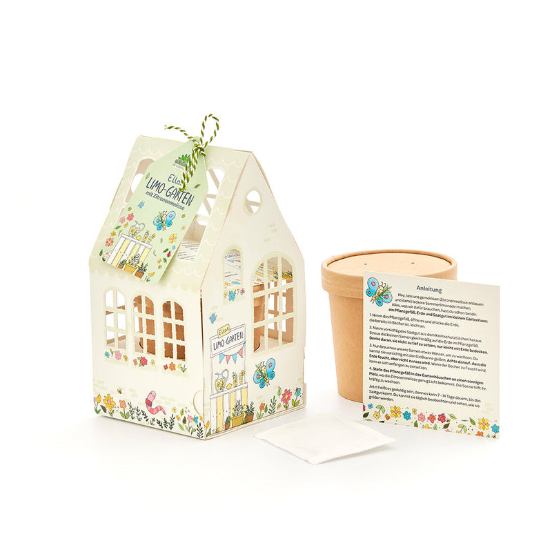 "Ella's Lemon Garden" Greenhouse - Organic Lemon Balm Growing Kit — Ansicht 2