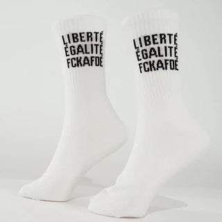 FCKAFDÉ Statement Socken – Bio-Baumwolle | EU-Produktion | Deine Haltung am Fuß