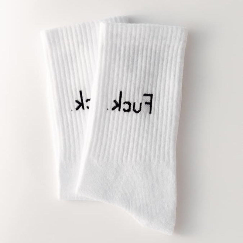 .kcuF | Fuck. Statement Socks – Organic Cotton, Made in EU — arrel - responsible apparel