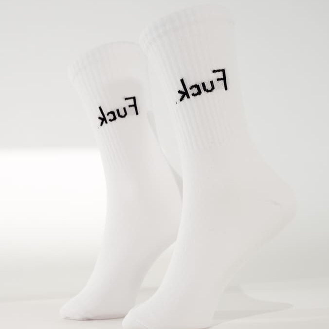 .kcuF | Fuck. Statement Socks – Organic Cotton, Made in EU — Ansicht 4