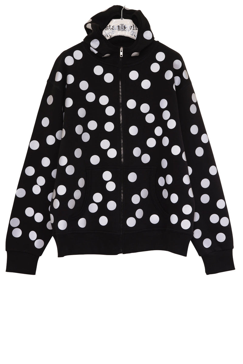 Full Points Reflective Zip Jacket – Reflective Dots Unisex Hoodie — starstyling